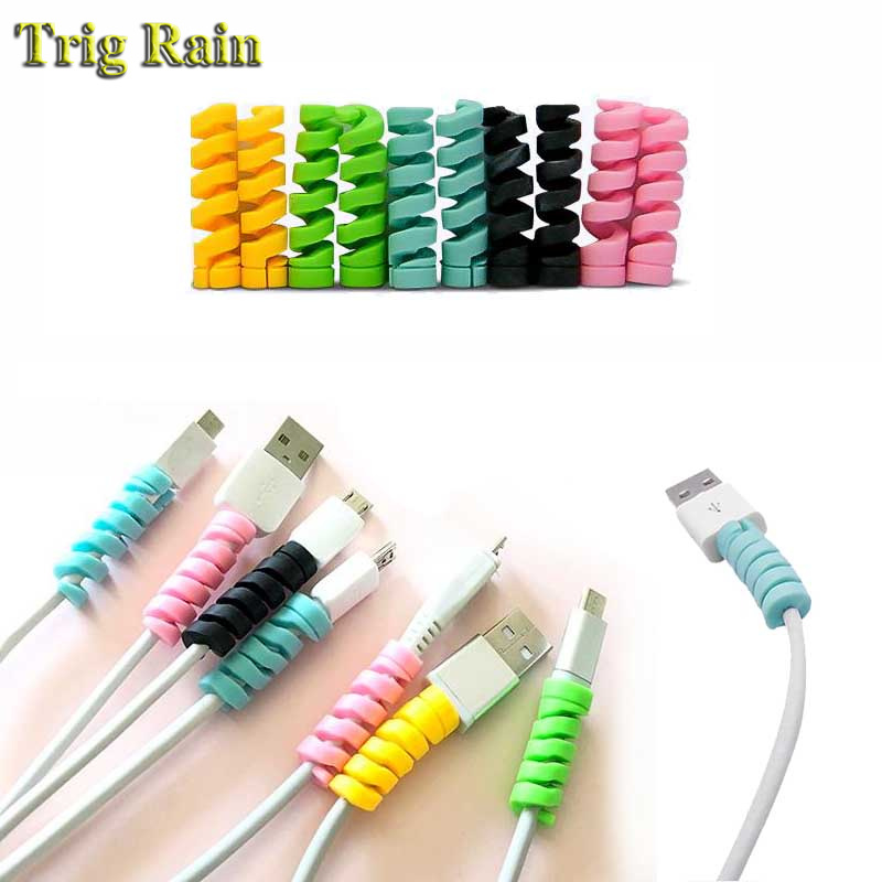 Coiled Usb Cable - Spirale Kabel protector Daten Linie Silikon