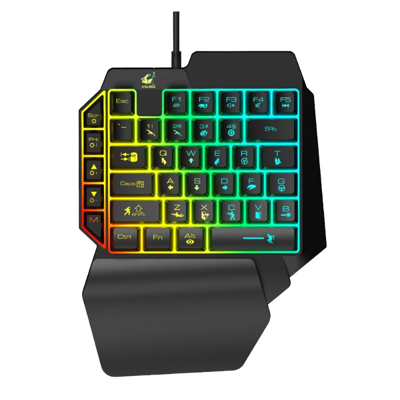 Gaming Keyboard Ebay - K15 Einhandtastatur Gun God Throne linke