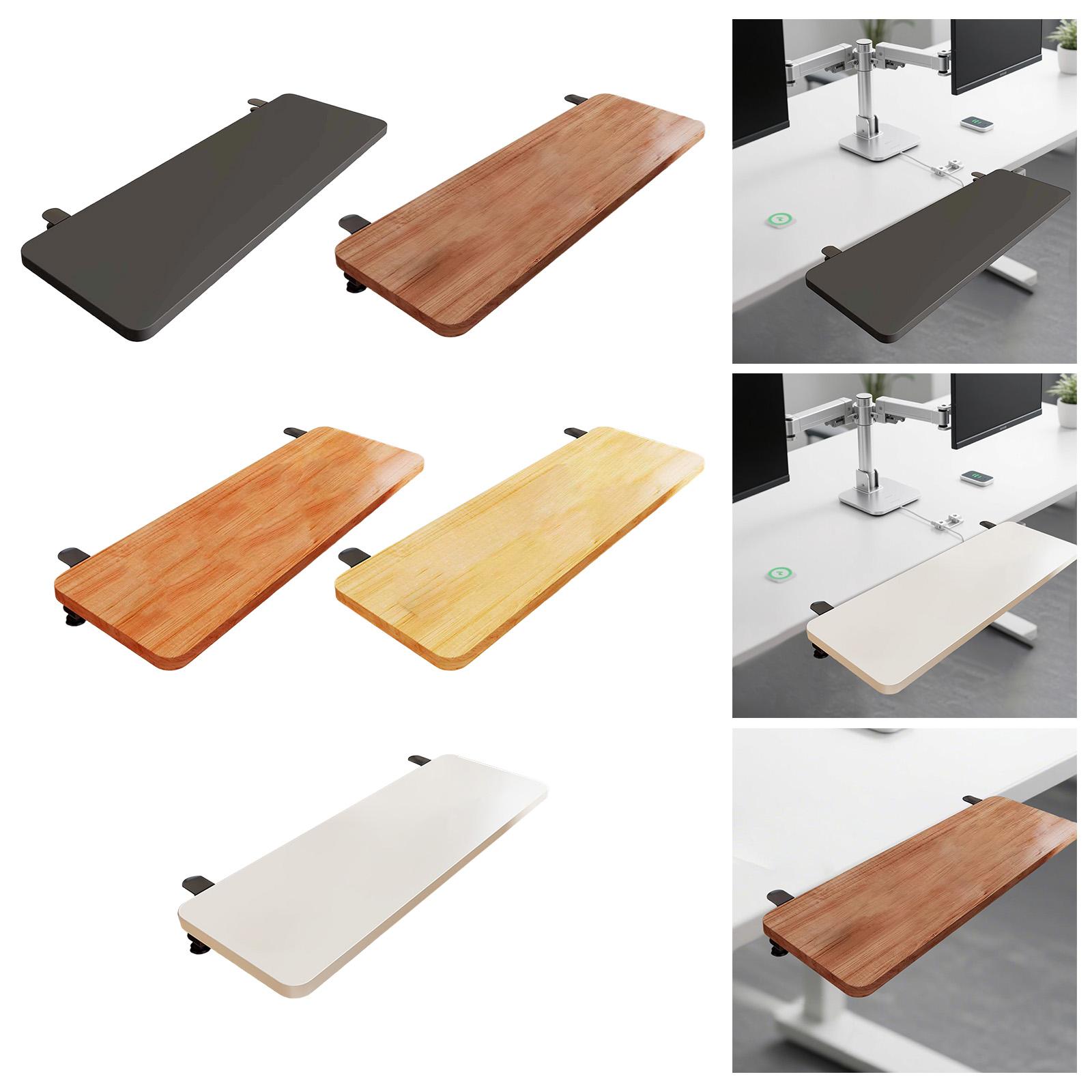 Wrist Rest Wood - Schreibtischregal, Brett, Tastaturablage, ergonomisch, einfache Installation,