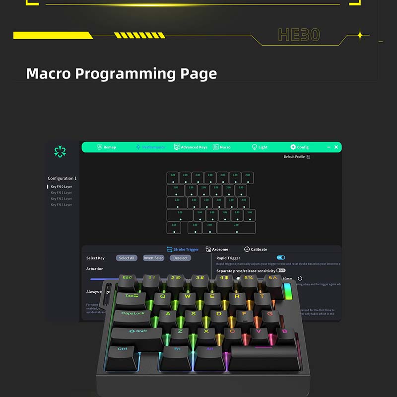 HE30 Mechanische Gaming-Tastat – Gaming Keyboard Mechanical Bewertung und Preis