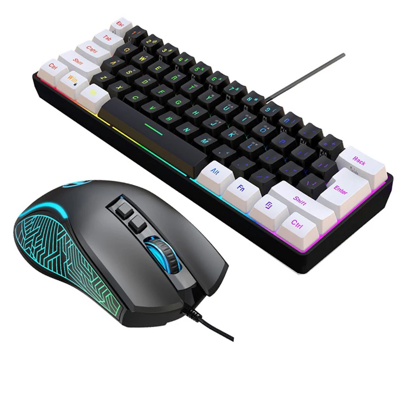 Tastatur und Maus 60% Computer – Gaming Keyboard And Mouse Combo Bewertung und Preis