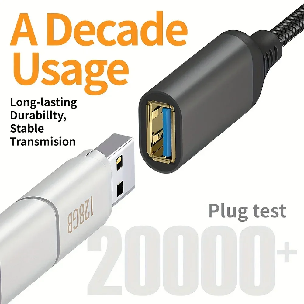 0,5/1/2/3/5 m Nylon-geflochten – Coiled Usb Cable Bewertung und Preis
