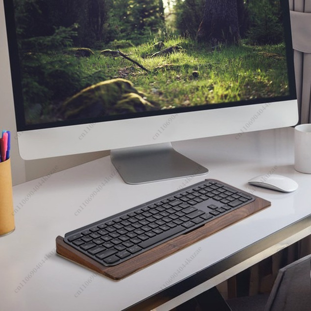 Massivholz-Tastaturablage mit  – Wrist Rest Wood Bewertung und Preis