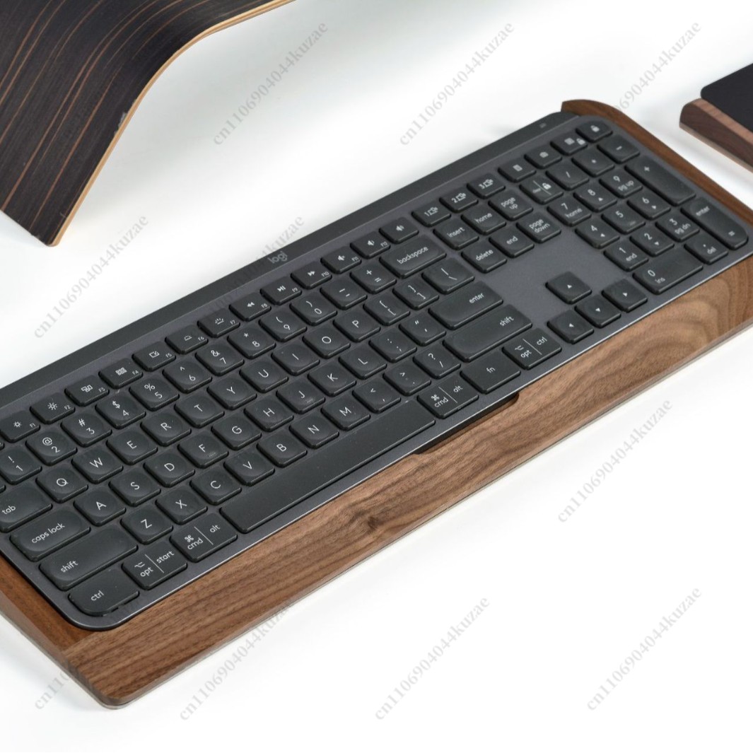 Massivholz-Tastaturablage mit  – Wrist Rest Wood Bewertung und Preis