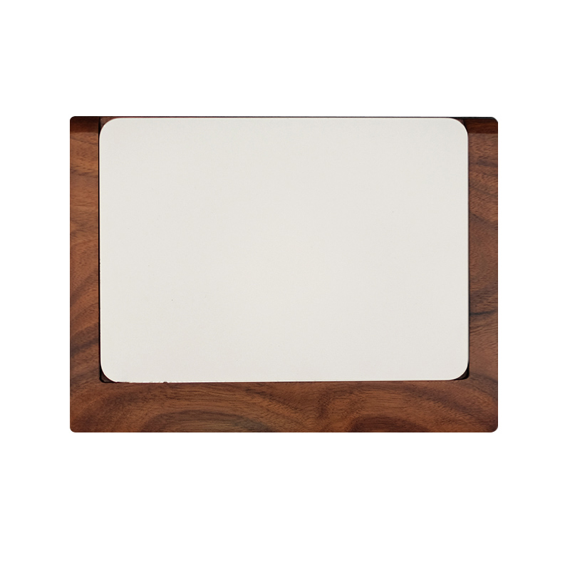 2-in-1 Walnuss-Holztablett mit – Wrist Rest Wood Bewertung und Preis