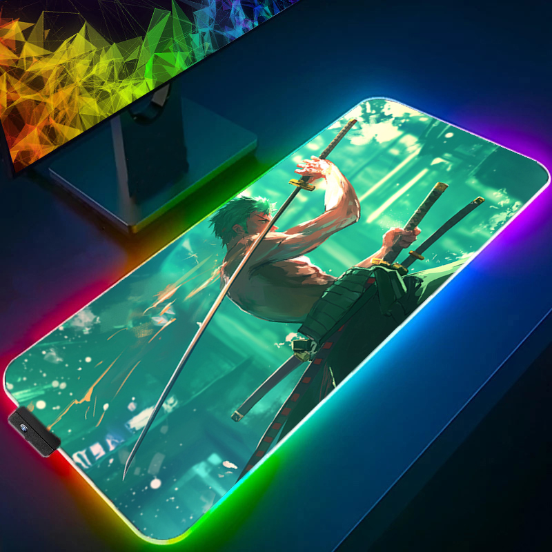 ONE PIECE Zoro Mauspad RGB Gam – Gaming Keyboard Brands Bewertung und Preis