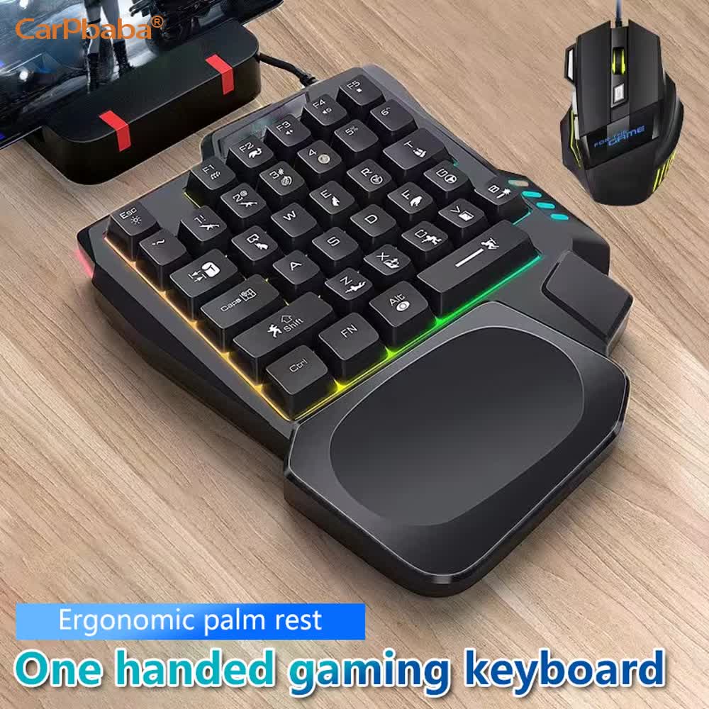 USB-Einhand-Gaming-Kit: Kompak – Gaming Keyboard Hand Bewertung und Preis