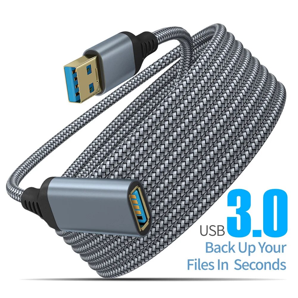 USB 3.0 Nylon-Geflechtkabel Ve – Coiled Usb Cable Bewertung und Preis