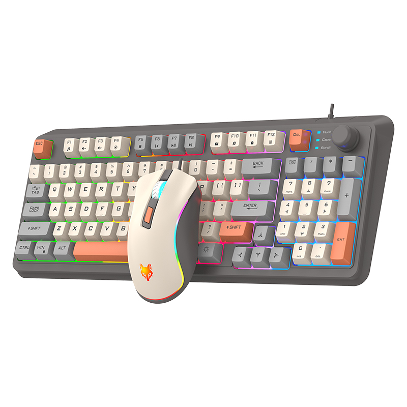 K820 USB Wired Spiel Tastatur  – Gaming Keyboard And Mouse Combo Bewertung und Preis
