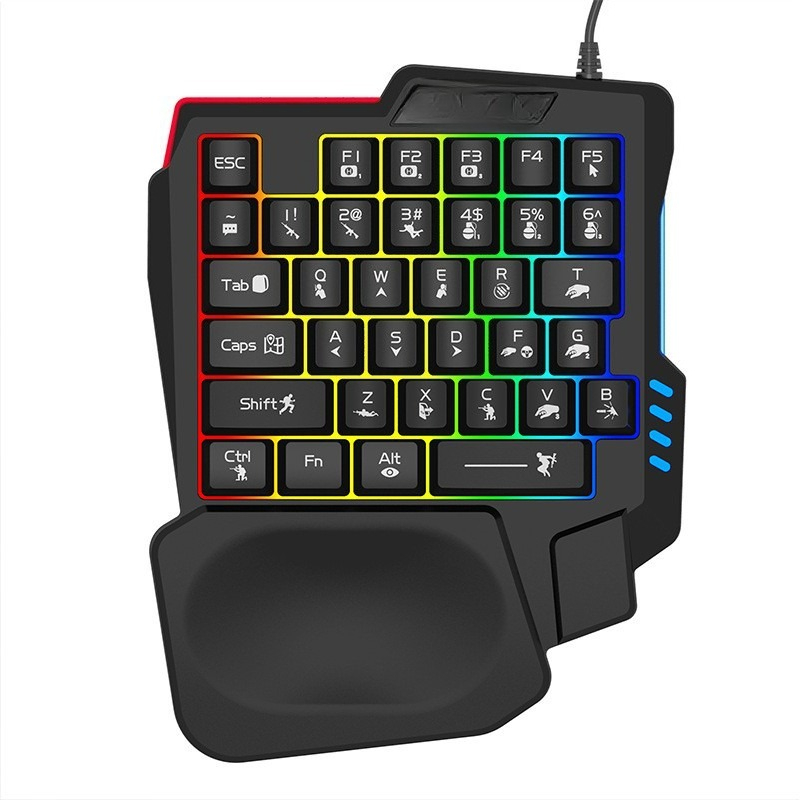 K5 Einhand-Tastatur Gungod Thr – Gaming Keyboard Ebay Bewertung und Preis
