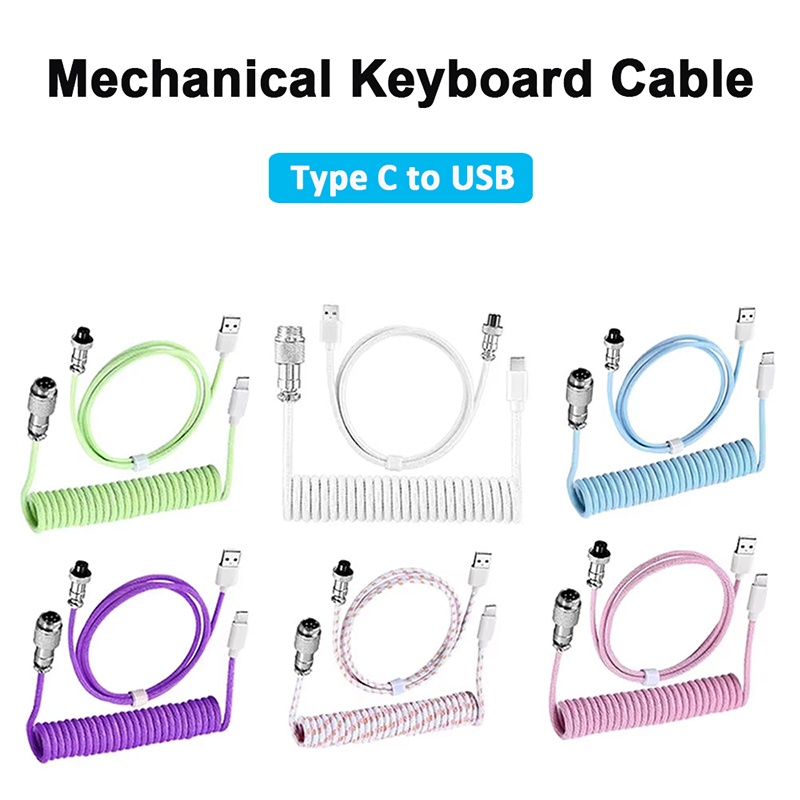 USB Typ-C Mechanisches Tastatu – Coiled Usb Cable Bewertung und Preis