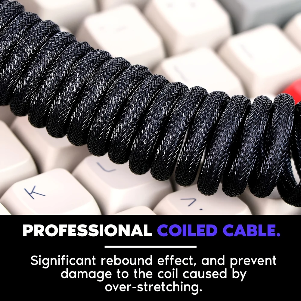 1,5m Spiralkabel USB-C auf USB – Coiled Usb Cable Bewertung und Preis