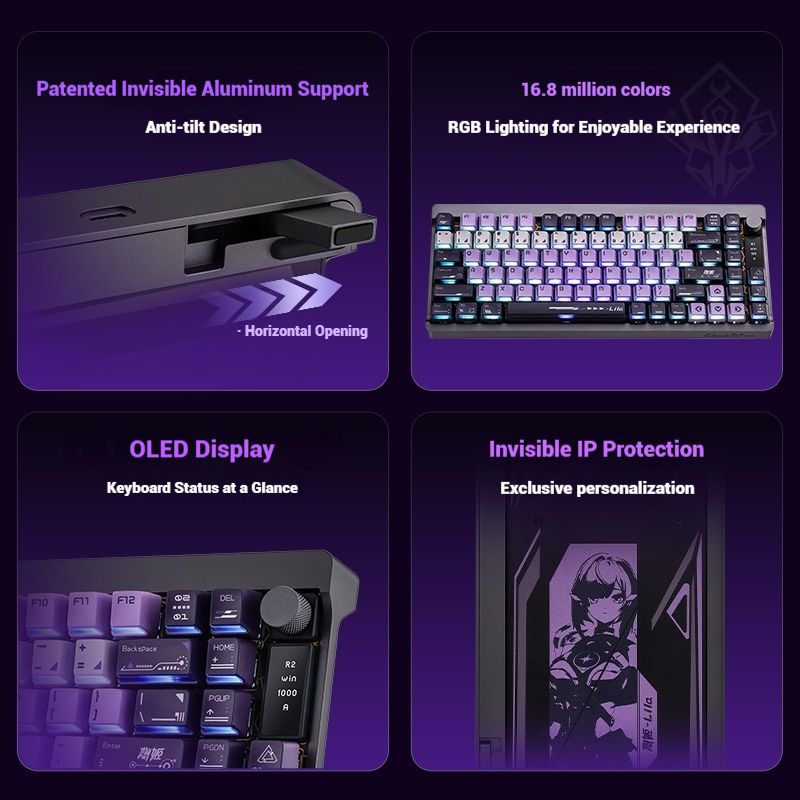 Bunte StarChase 87-Tastatur mi – Gaming Keyboard Mechanical Bewertung und Preis